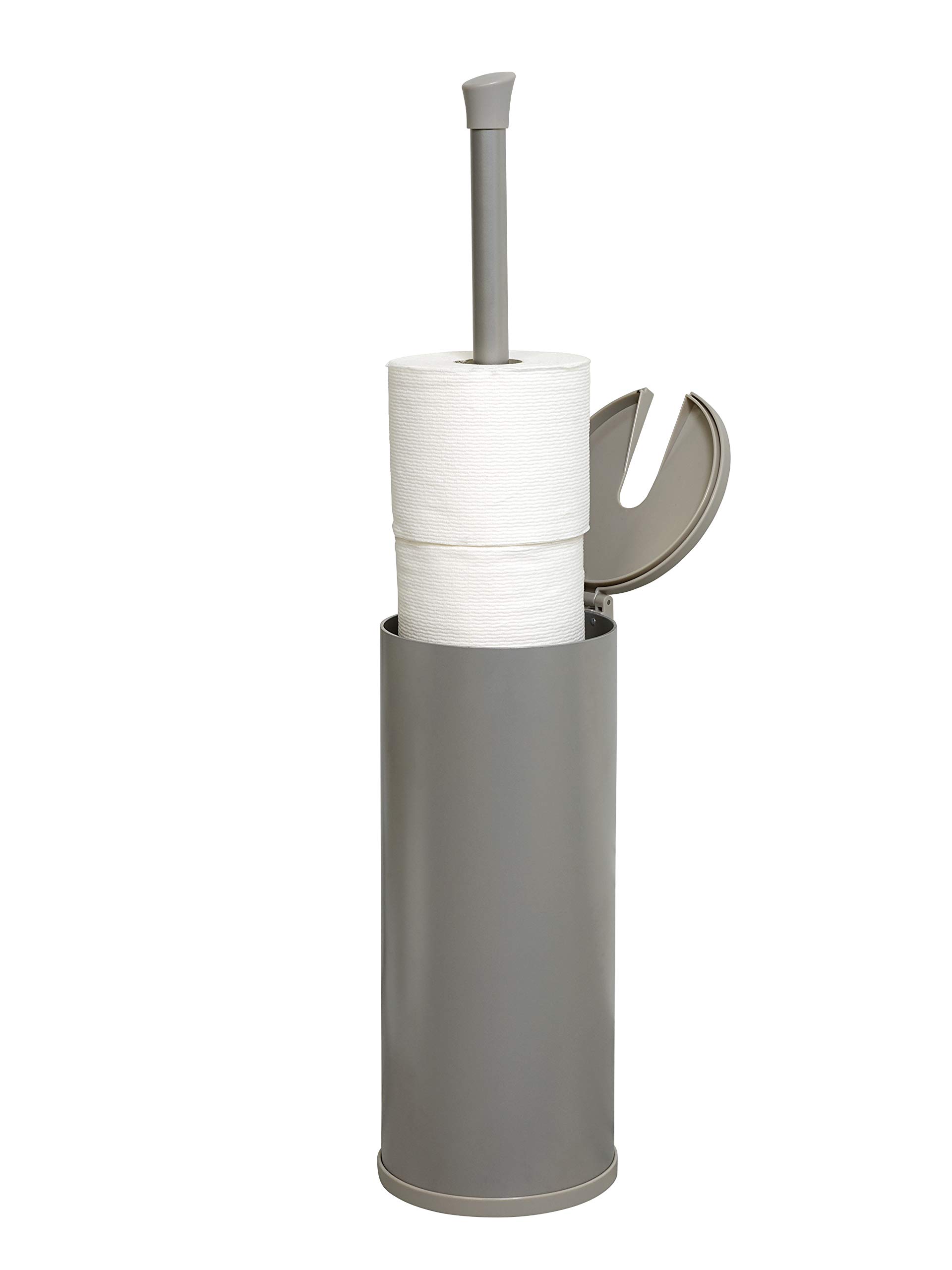 Amazon.com: Zenna Home Easy Access Brushed Nickel Toilet Paper